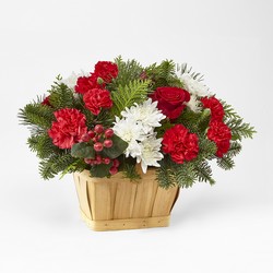 Good Tidings Floral Basket from Parkway Florist in Pittsburgh PA
